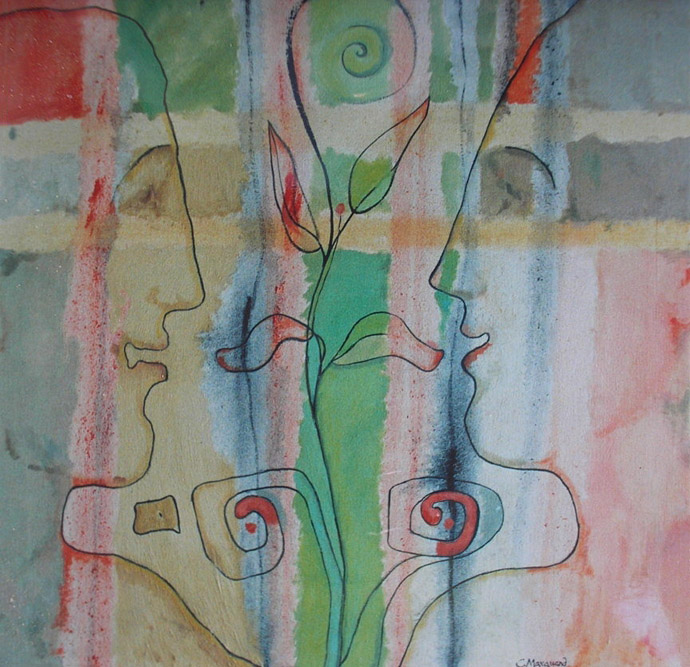 690x667 Thematic Oil Paintings - Thematic Painting