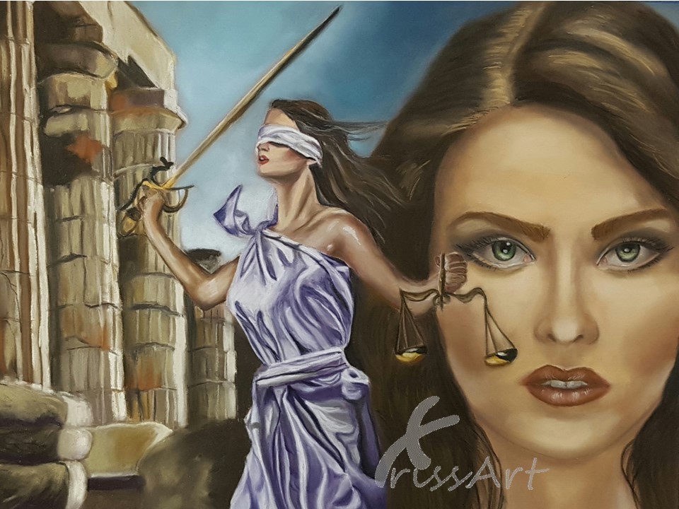 960x720 Themis Of Delphi Artist Au Xrissart - Themis Painting