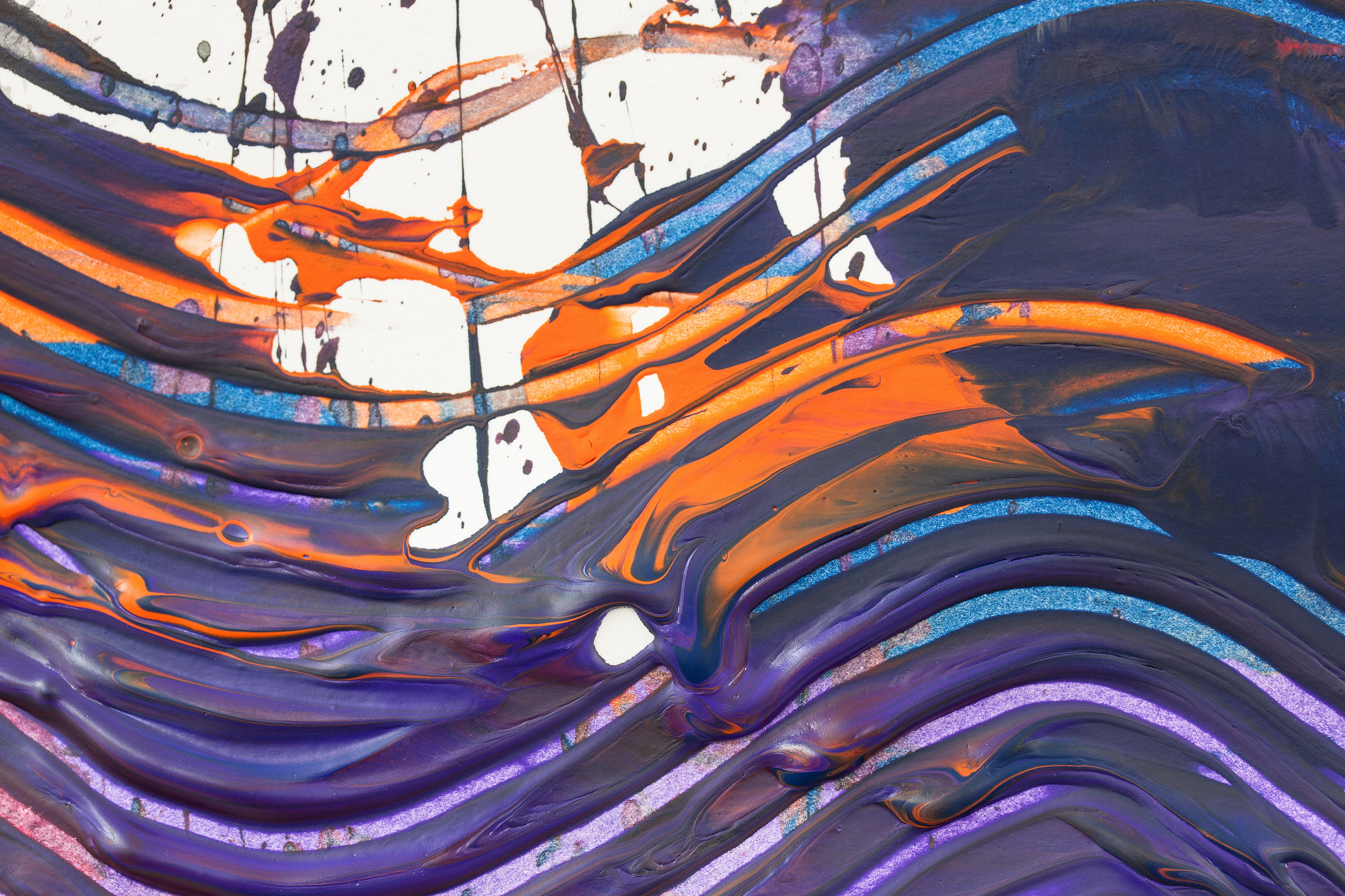 4752x3168 Free Images Abstract, Structure, Wave, Line, Color, Blue - Therapeutic Painting