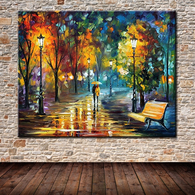 640x640 100% Handmade Modern Oil Painting Palette Knife Thick Paint - Thick Painting