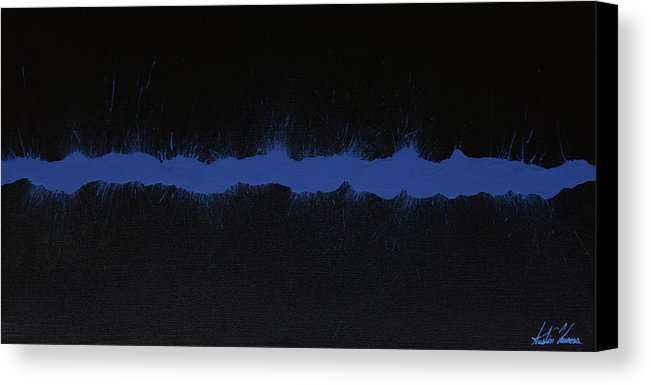 651x385 The Thin Blue Line Canvas Print Canvas Art By Austin Kucera - Thin Blue Line Canvas Painting