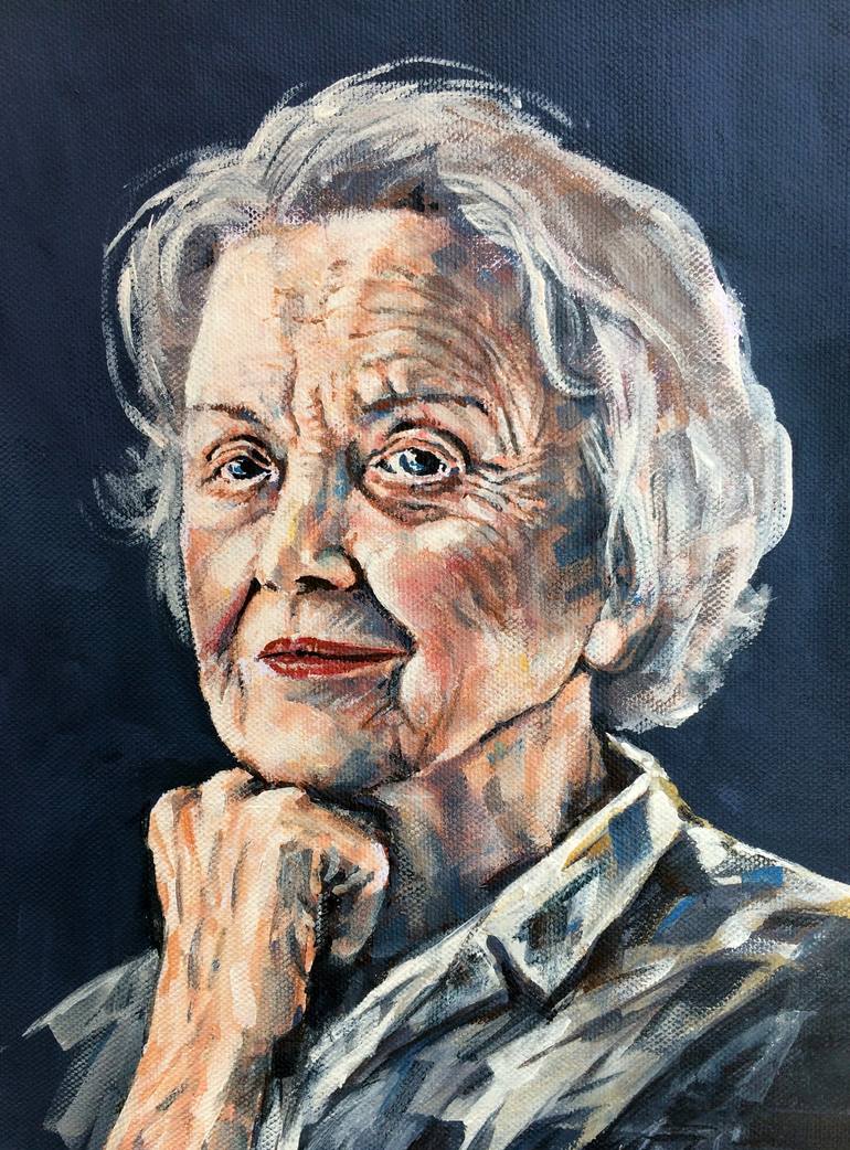 770x1042 Saatchi Art The Thinker Painting By Jan Smit - Thinker Painting