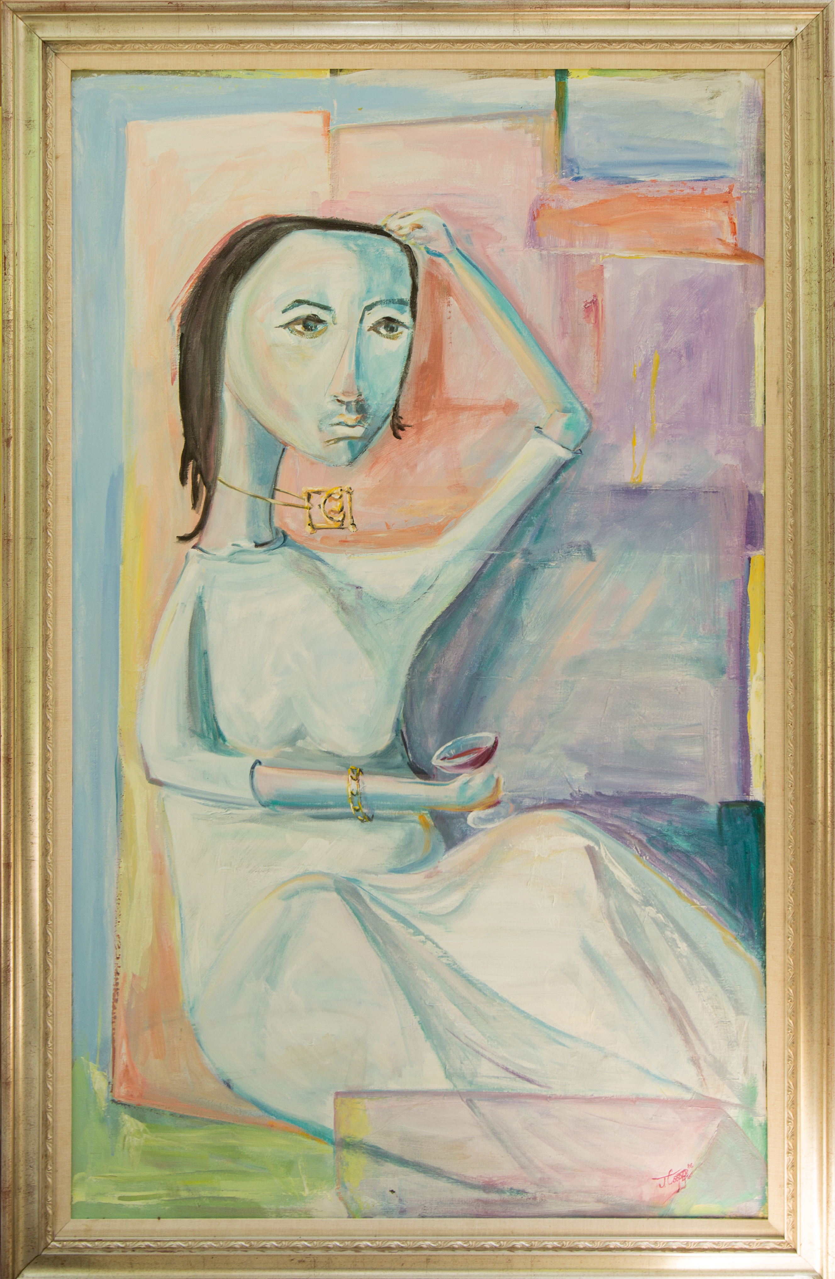 2655x4068 The Thinker J Cooper Art - Thinker Painting