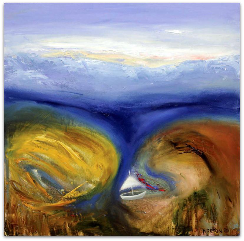 828x819 Thought Has Lost The Thinker - Thinker Painting