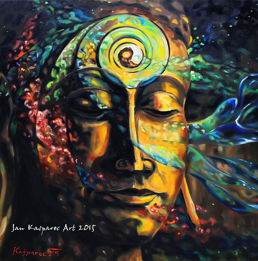 857x865 Third Eye - Third Eye Painting