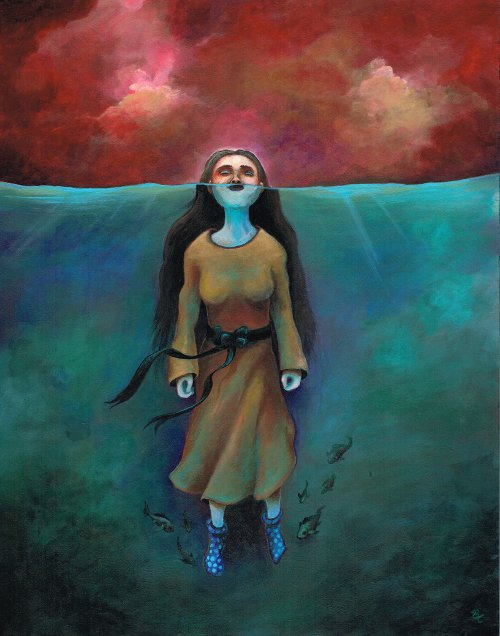 500x636 The World's Best Photos Of Drowning And Painting - This Too Shall Pass Painting