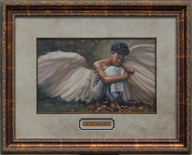 650x527 This Too Shall Pass Framed Print - This Too Shall Pass Painting