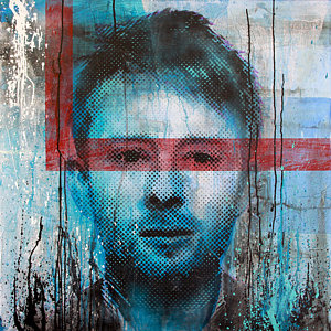 300x300 Thom Yorke Art Fine Art America - Thom Yorke Painting