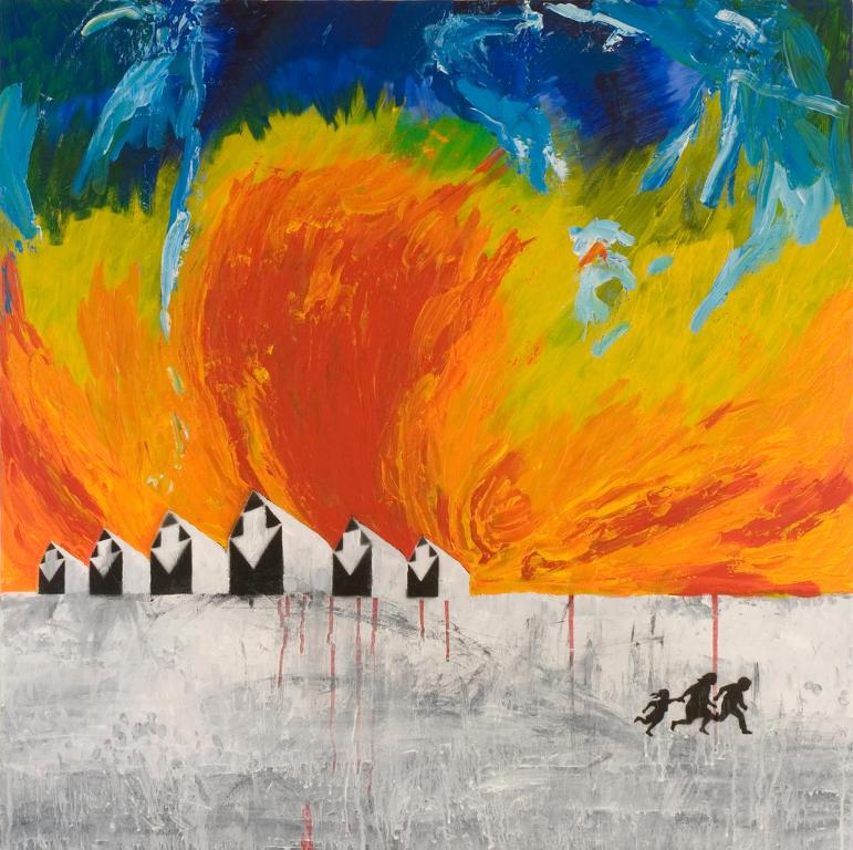 771x768 Beyond Radiohead The Paintings And Prose Of Thom Yorke - Thom Yorke Painting