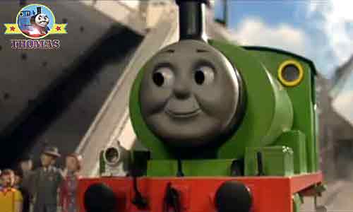 500x300 Percy And The Oil Painting Picture Thomas The Train And Friends - Thomas And Friends Painting