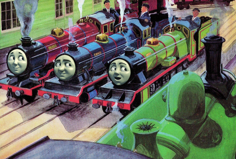 Thomas And Friends Painting at Explore collection