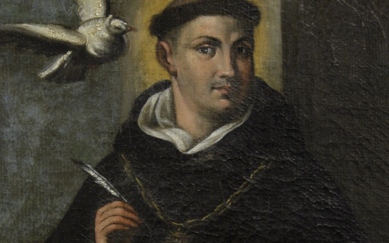 800x500 St Thomas Aquinas Invented The Greatest Intellectual Gag Of All - Thomas Aquinas Painting