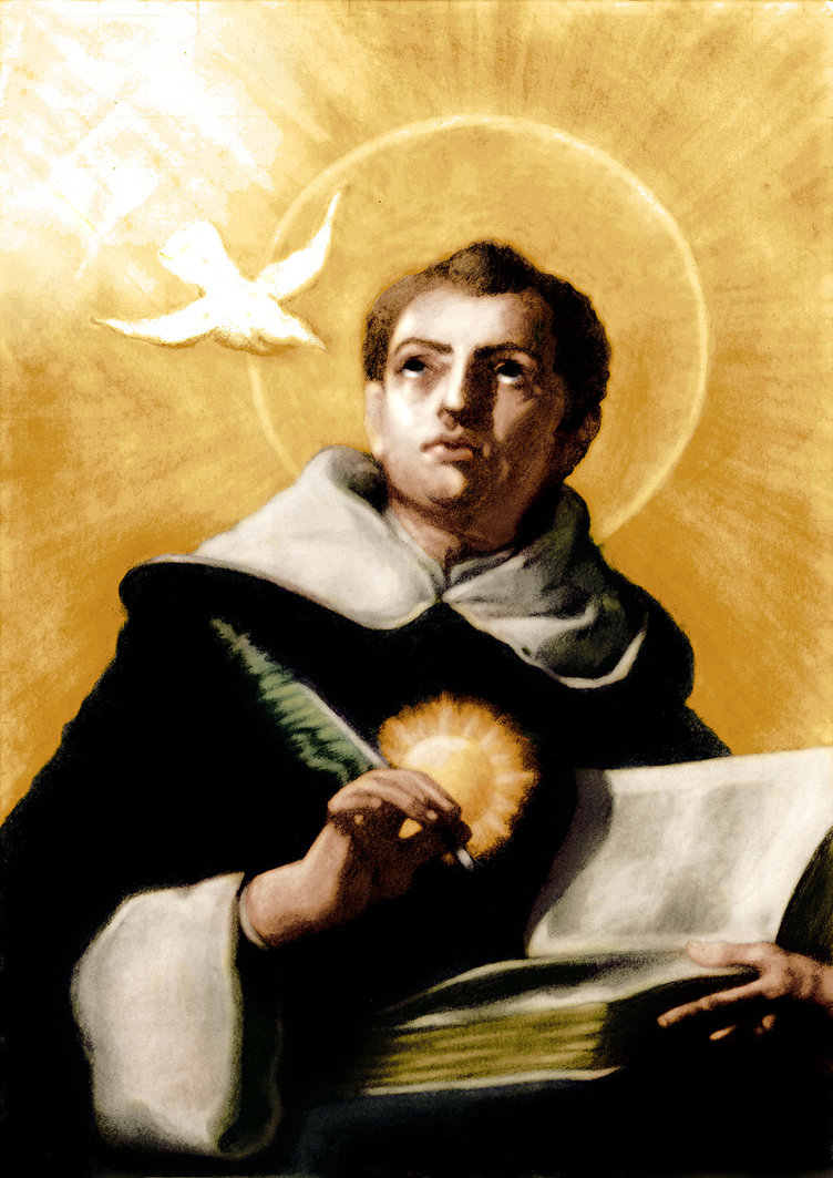 752x1063 St. Thomas Aquinas - Thomas Aquinas Painting