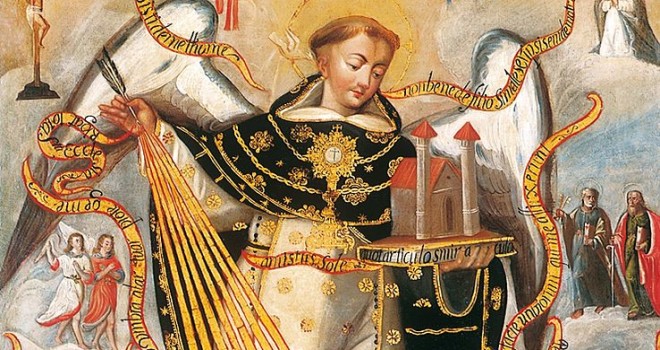 660x350 Thomas Aquinas's Secret To Sainthood - Thomas Aquinas Painting