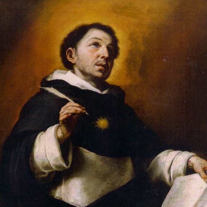 700x700 Wof 037 St. Thomas Aquinas, The Theologian The Word On Fire Show - Thomas Aquinas Painting