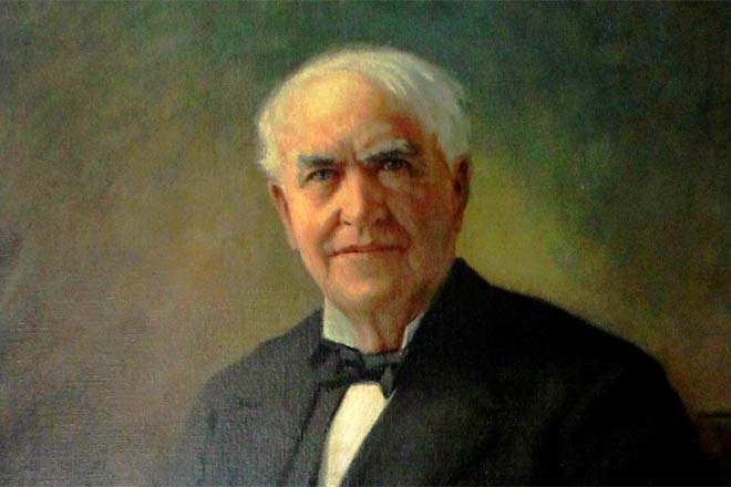 660x440 Edison Vs Tesla - Thomas Edison Painting
