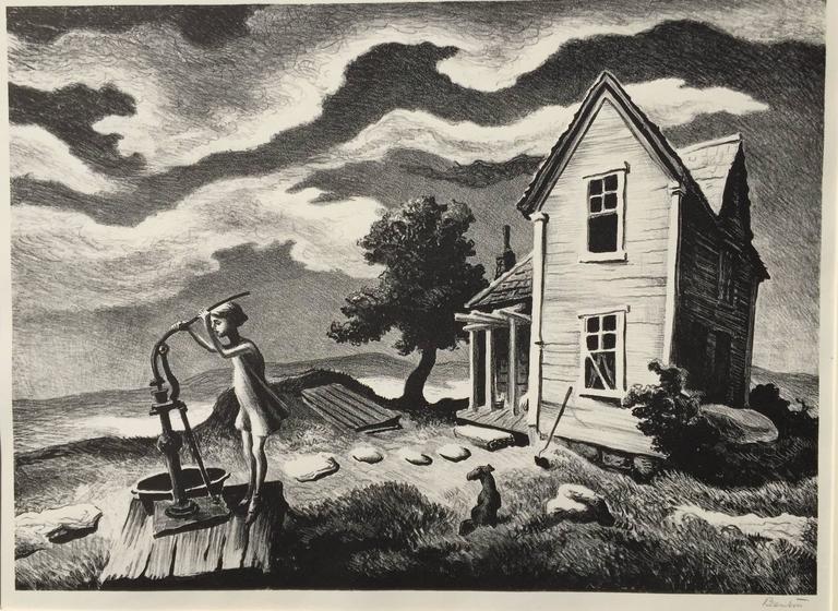 768x560 Thomas Hart Benton - Thomas Hart Benton Painting