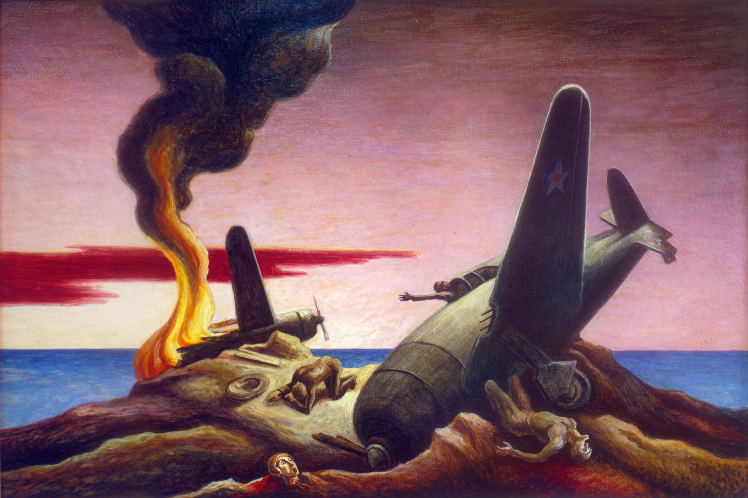 2400x1599 Thomas Hart Benton War Paintings And Sketches Kbia - Thomas Hart Benton Painting