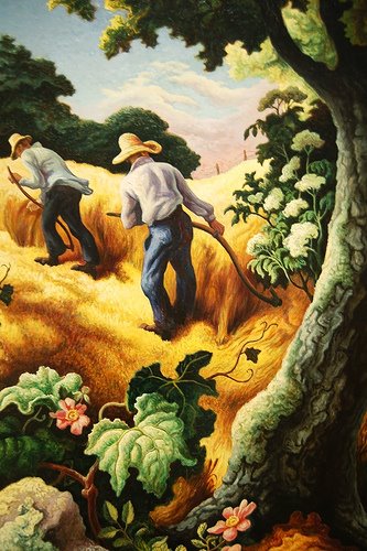 333x500 It's About Time 1930s America's Great Depression - Thomas Hart Benton Painting