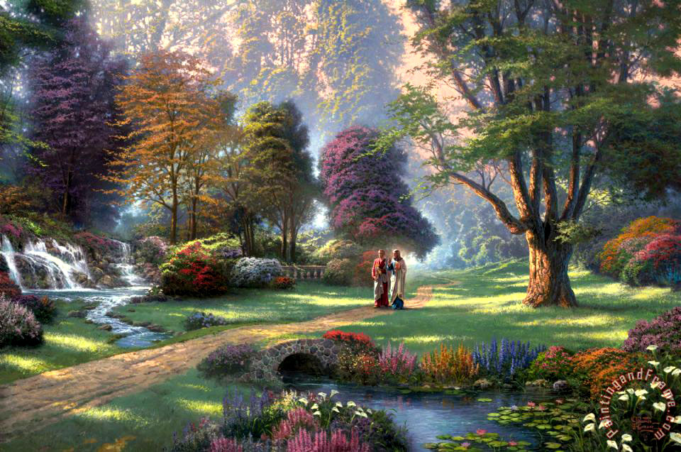 960x637 Thomas Kinkade Walk Of Faith Painting - Thomas Kinkade Painting