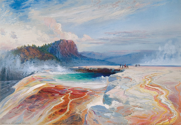 760x526 Thomas Moran's Yellowstone A Project For The Nation Denver Art - Thomas Moran Painting