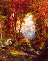 157x200 Thomas Moran - Thomas Moran Painting