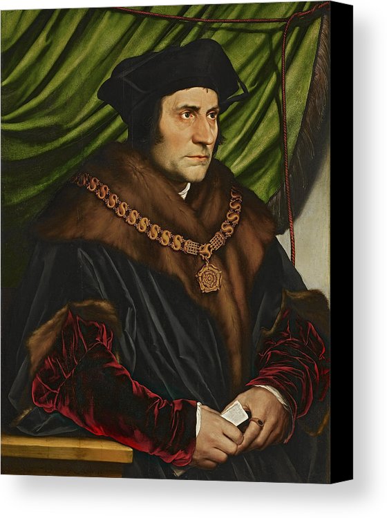 560x750 Sir Thomas More Canvas Print Canvas Art By War Is Hell Store - Thomas More Painting