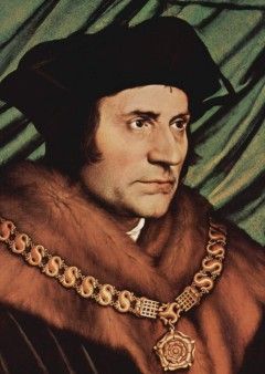 240x338 The Symbolism Is Shown A 1527 Painting Portrait Of Thomas Morus - Thomas More Painting