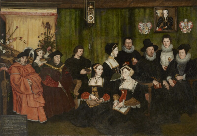 800x552 Npg 2765 Sir Thomas More, His Father, His Household And His - Thomas More Painting