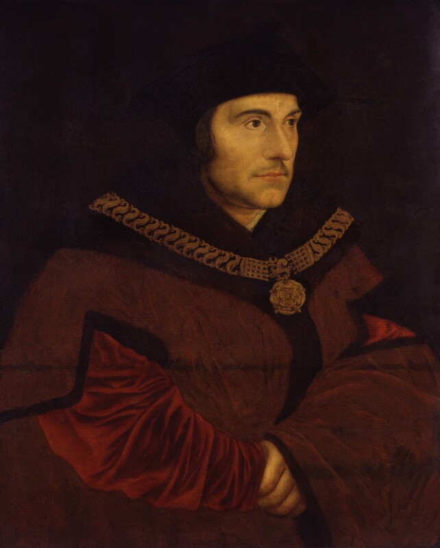 642x800 Npg 306 Sir Thomas More - Thomas More Painting