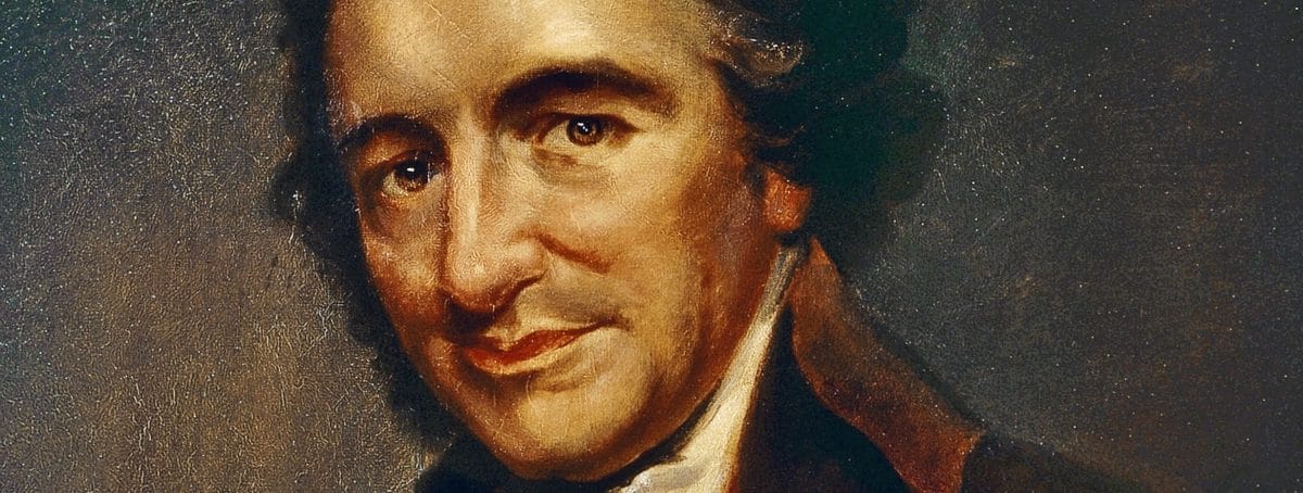 1200x454 Thomas Paine, Common Sense, Abortion And The Us Supreme Court - Thomas Paine Painting