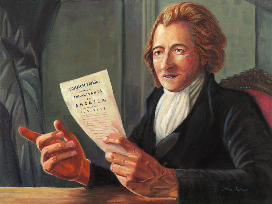 900x675 Thomas Paine - Thomas Paine Painting