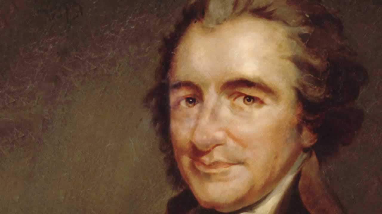 1280x720 Thomas Paine National Secular Society - Thomas Paine Painting