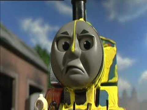480x360 Thomas The Tank Engine Loses It. - Thomas The Train Painting