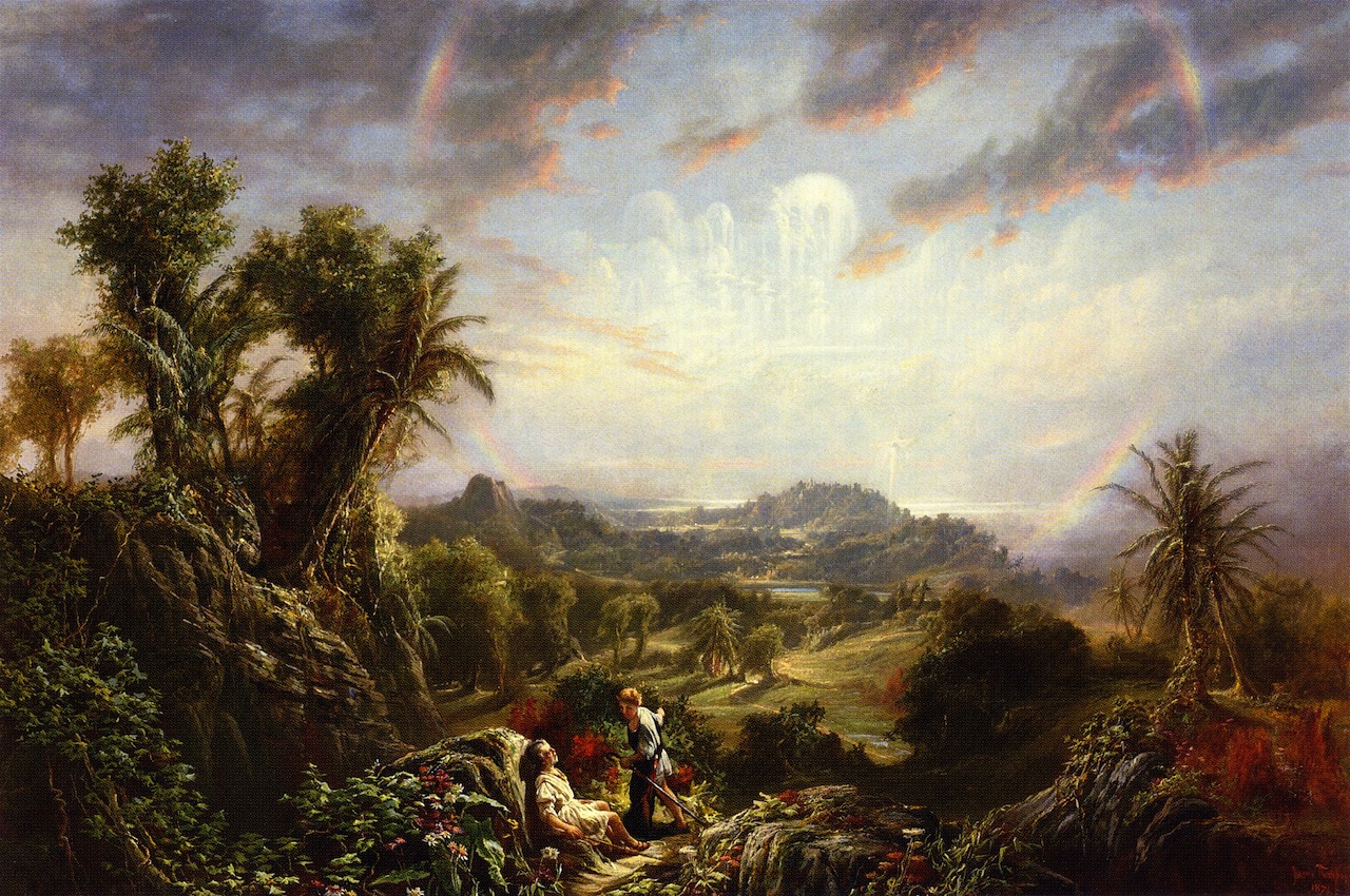 1280x850 Old Age Painting Jerome Thompson Oil Paintings - Thompson Oil Painting