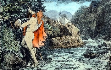 380x240 Thor - Thor Norse Mythology Painting