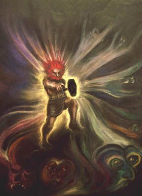 290x400 Vanessa (Vanessakingemai) - Thor Norse Mythology Painting