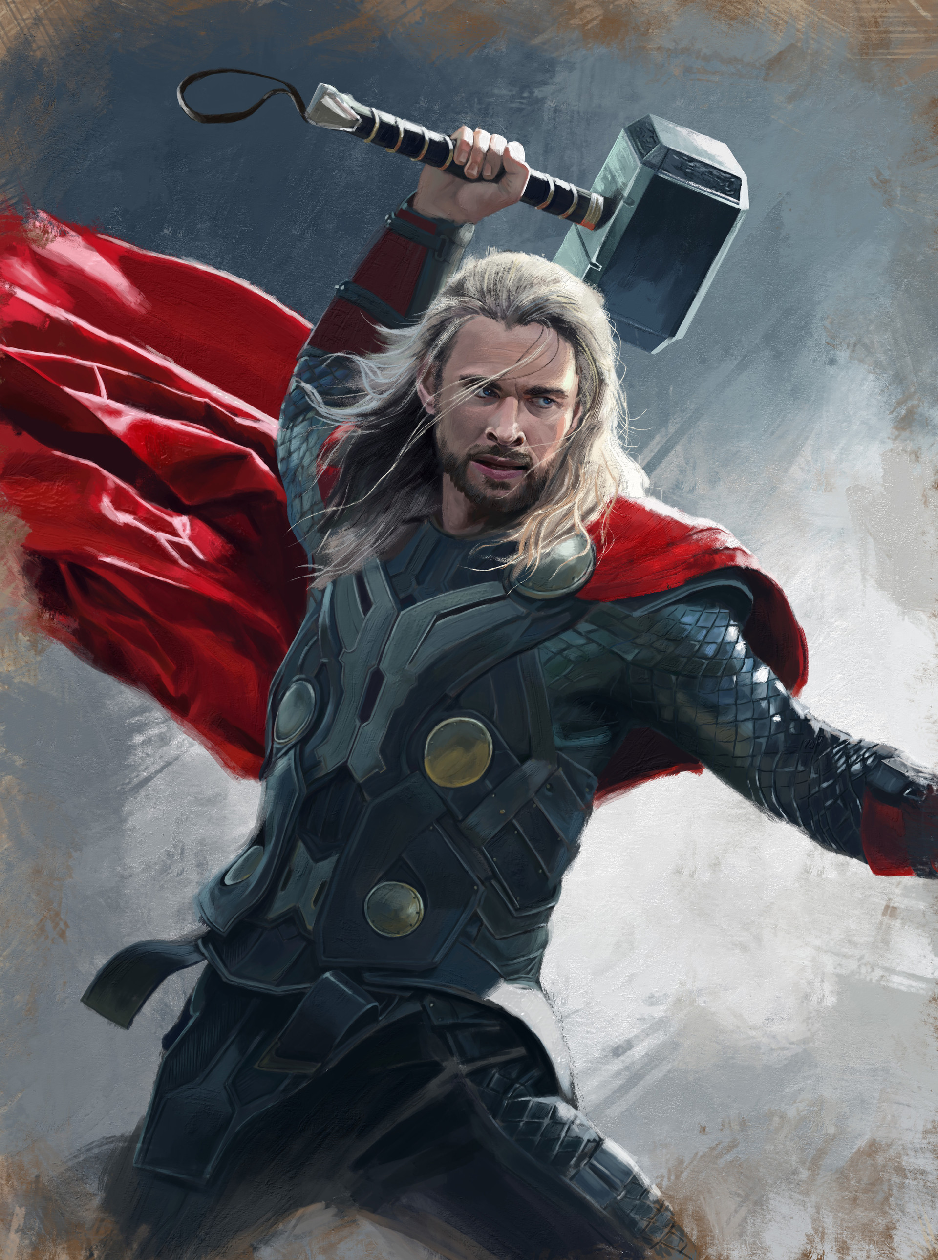 1920x2579 Kolby Larsen - Thor Painting