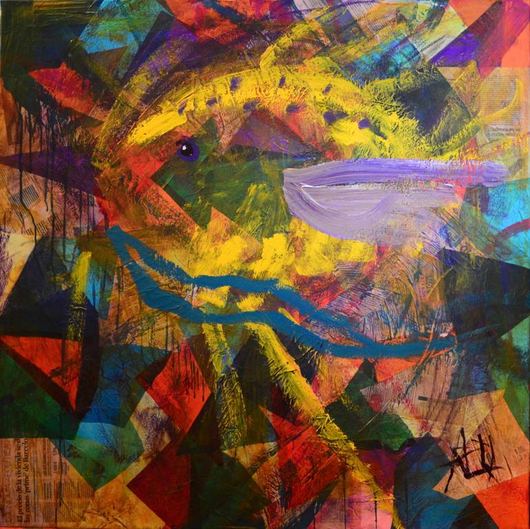 770x768 Saatchi Art By The Sea Of The Rose And The Thorn Iv Painting By - Thorn Painting