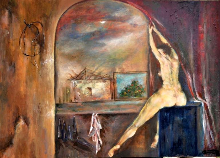 770x553 Saatchi Art Thorn Painting By John Biro - Thorn Painting