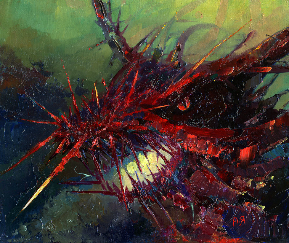 976x819 Thorn Dragon By Morda Creap - Thorn Painting
