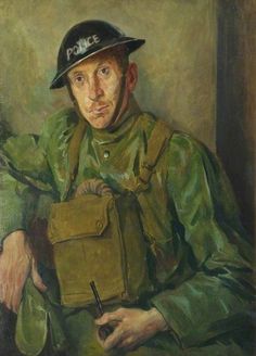 236x328 Thousand Yard Stare Vintage Hotties Division - Thousand Yard Stare Painting