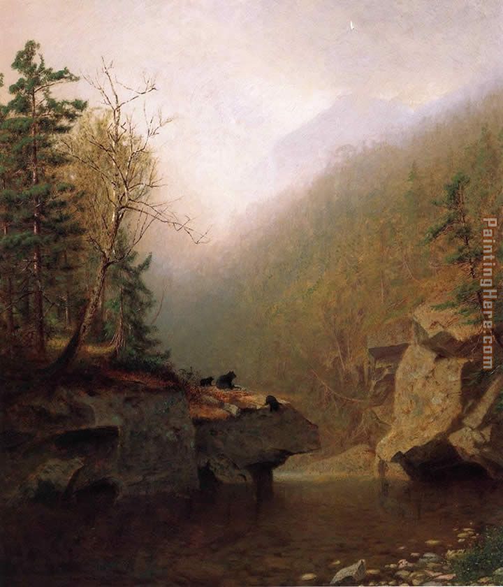 720x840 Alexander Helwig Wyant Three Bears Painting Anysize 50% Off - Three Bears Painting