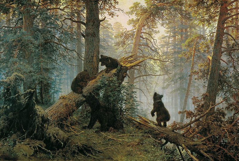800x542 From Russia With Love Russian Treasury Of The Art, Ivan Shishkin - Three Bears Painting