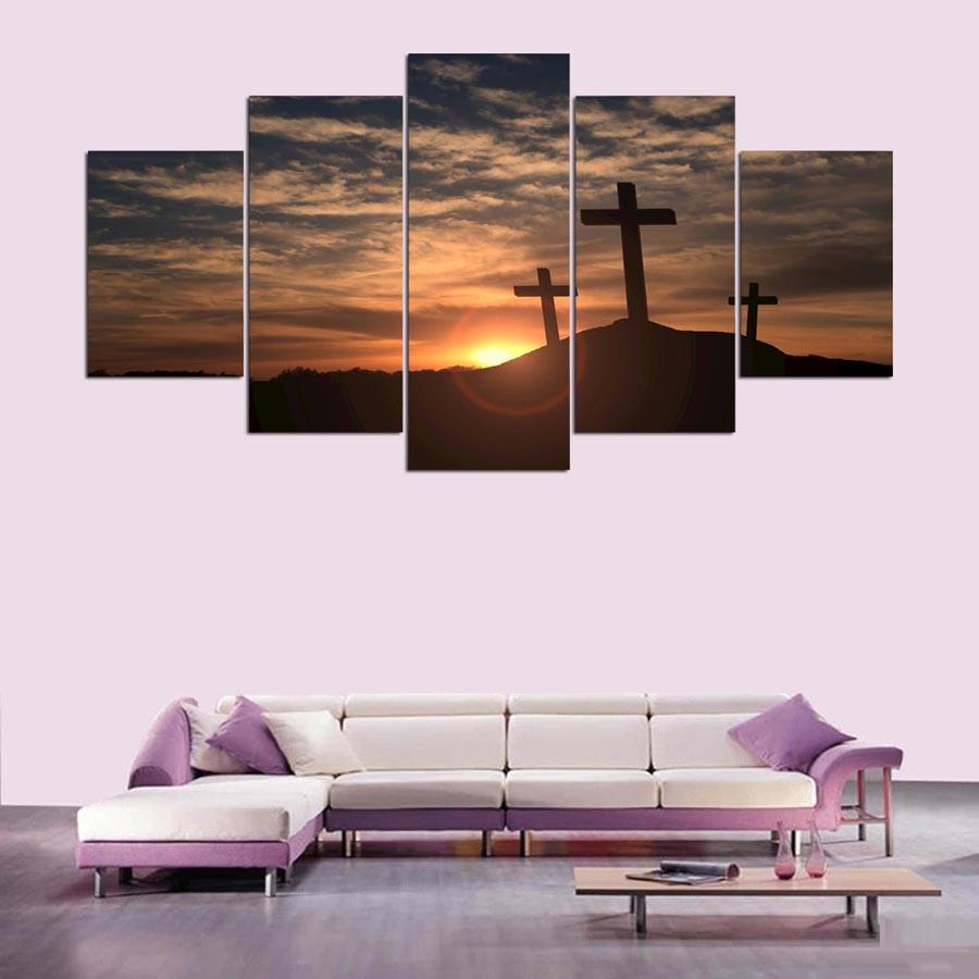 Three Crosses Painting at PaintingValley.com | Explore collection of ...