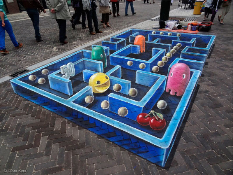 800x600 Cool Three Dimensional Street Paintings Art - Three Dimensional Painting