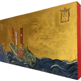 270x270 Study For A Fish - Three Flags Painting