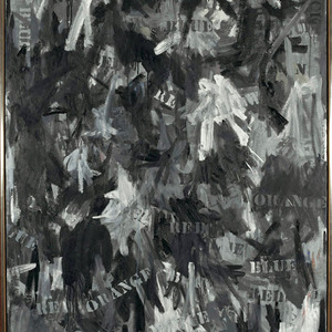 300x300 Artwork By Jasper Johns (1930 ) - Three Flags Painting