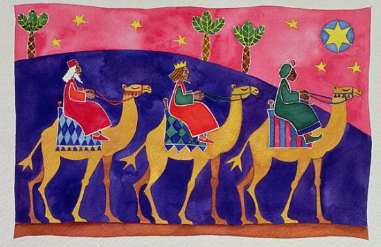 550x357 The Three Kings - Three Kings Painting