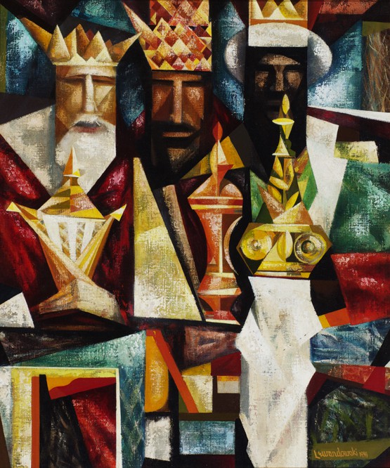 555x666 Three Kings - Three Kings Painting